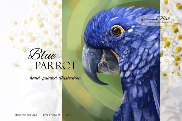Blue Parrot: A Strategic Design Asset for Creative and Professional Use