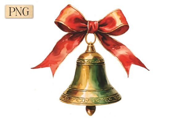 Christmas Bell PNG Clipart 3