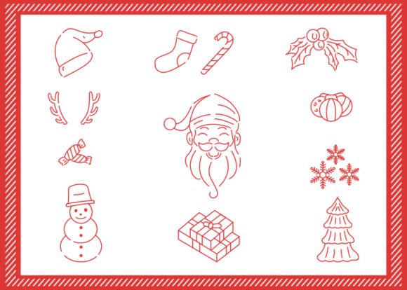 Christmas Vector Symbols for Creative Projects