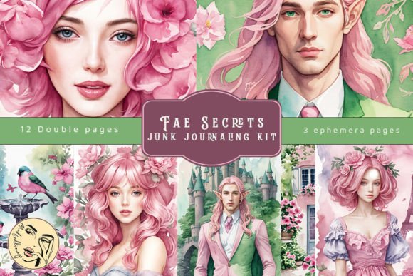 Fae Secrets Junk Journaling Kit: A Magical Addition to Your Creative Projects