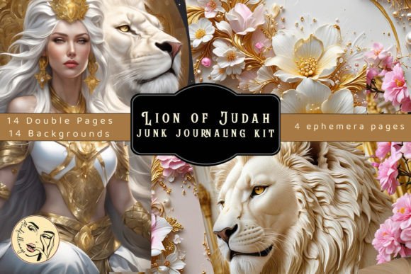 Lion of Judah Junk Jurnaling Kit