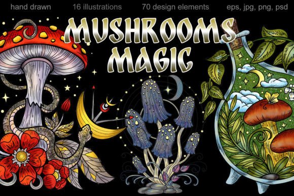 Magic Mushrooms: A Creative Journey Through Nature and Imagination