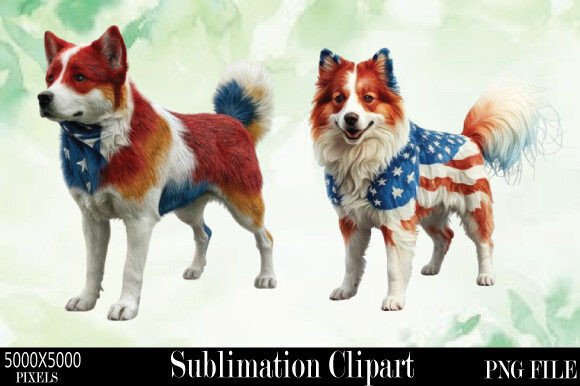 Memorial Day Watercolor Clipart 26: A Versatile Design for Creative Expression