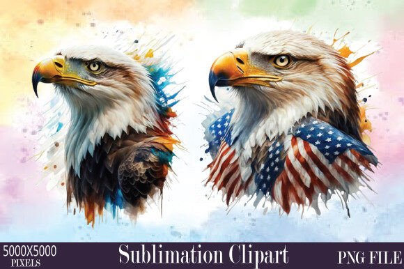 Memorial Day Watercolor Clipart 52: A Versatile Creative Asset