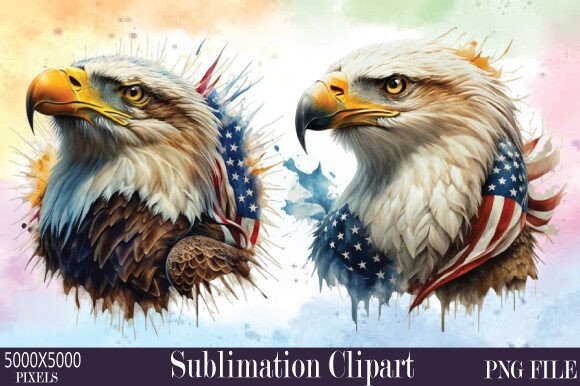 Memorial Day Watercolor Clipart 57