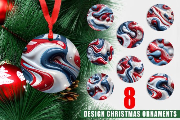 Ornament 3D Liquid: A Unique Approach to Christmas Decor