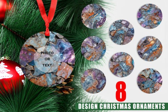 Ornament Cracked Iridescent: A Modern Twist on Traditional Christmas Decor