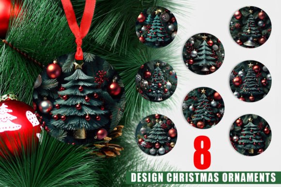 Ornament Festive Christmas Tree: A Creative and Practical Design for Holiday Decor