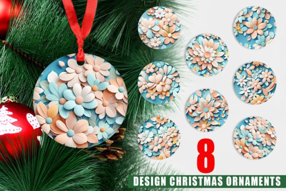 Ornament Flowers Pastel Pattern