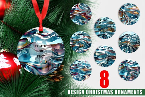 Ornament Liquid Metal Flow: A Creative Twist on Holiday Decor