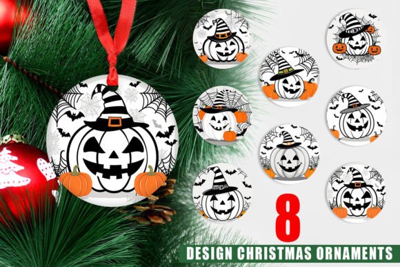 Ornament White Pumpkin