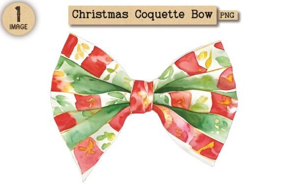 Vintage Christmas Coquette Bow 2